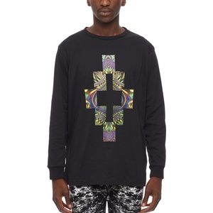 Marcelo Burlon Snakeskin Cross Staff 